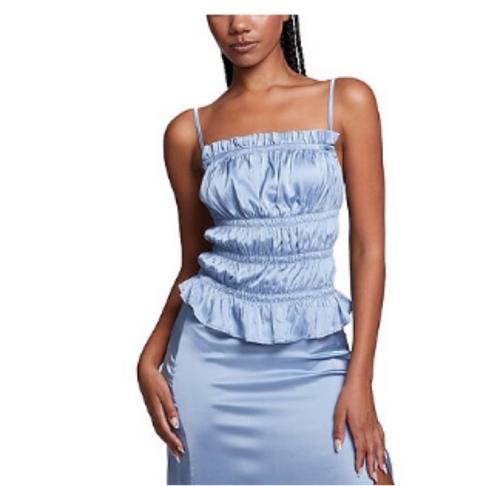 NWT Chaser Silky Top in Blue Grotto reg $98